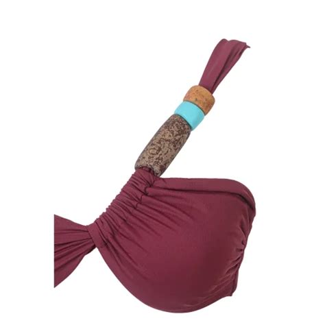 Ayje Bordo A 78 Cappadocia Straplez Bikini Takımı hipicon