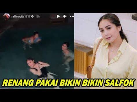 NAGITA SLAVINA RENANG PAKAI BIKINI DI REKAM RAFFI AHMAD BIKIN WARGANET