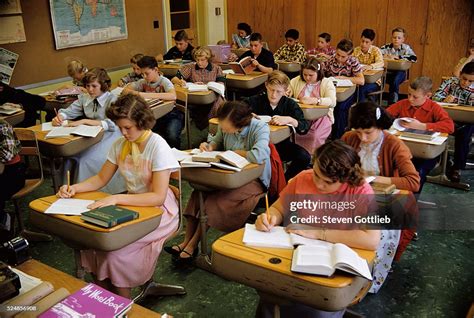 High School Students Writing at Desks News Photo - Getty Images