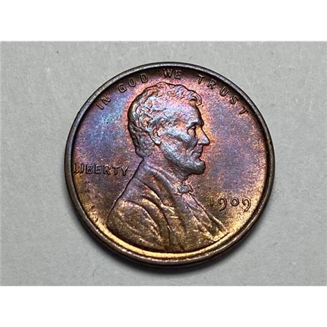 1909 VDB Lincoln Cent Wheat Penny