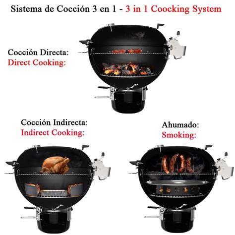 Barbacoa Weber Master Touch GBS 57 Cm Premium E 5770 Black