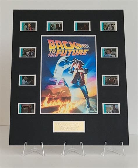 Back To The Future Framed Film Cell Display With Coa Catawiki