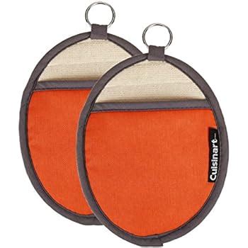 Amazon Cuisinart Silicone Oval Pot Holders And Oven Mitts Heat Resistant Handle Hot Oven