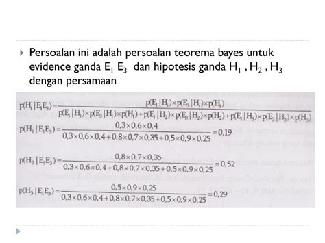 Contoh Soal Teorema Bayes Dan Penyelesaiannya Pdf Gaya Modis