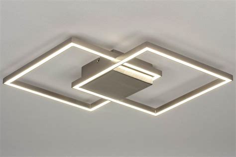 Artikel Deze Dimbare Led Plafondlamp Heeft Een Minimalistisch