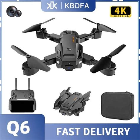 KBDFA Q6 8K HD podwójny aparat Drone GPS profesjonalny dron RC