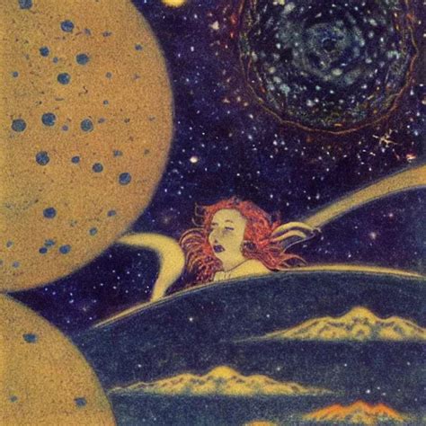 Liminal Space In Outer Space By Edmund Dulac Stable Diffusion Openart