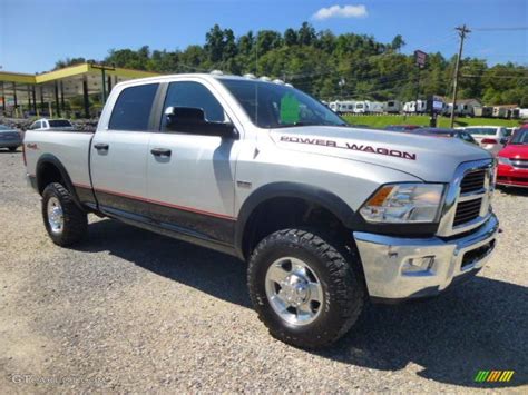 Bright Silver Metallic Dodge Ram Power Wagon Crew Cab X