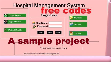 Hospital Management System Create A Hospital Management System Using