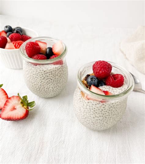 Triple Berry Chia Seed Pudding Zest Nutrition