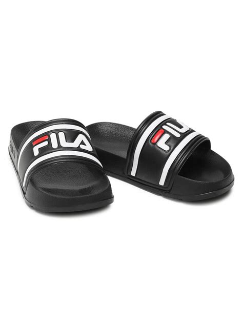 Klapki Fila Morro Bay Slipper Jr Y Czarny Eobuwie Pl