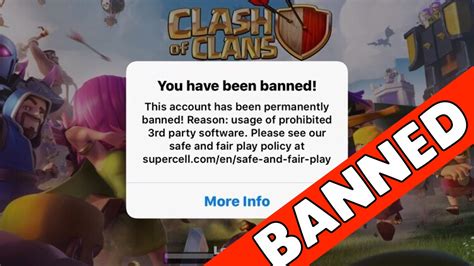 Clash Of Clans Ban Ban Ban Top Players Banned For X Mod Hack