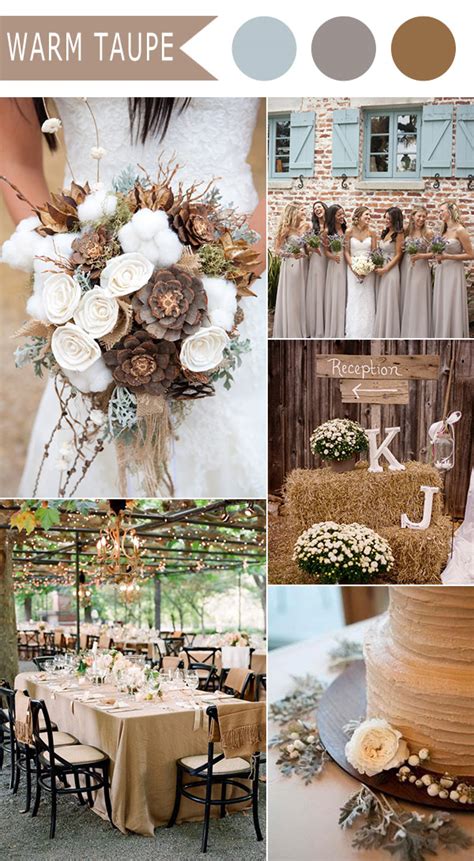 Vintage Fall Wedding Colors