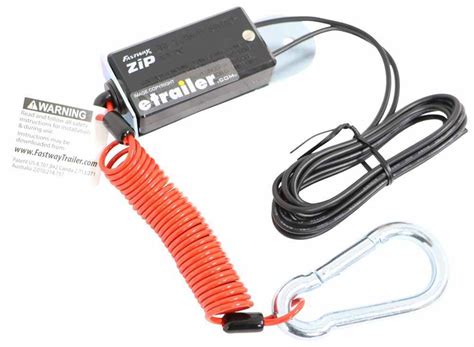 Fastway Zip Trailer Breakaway Switch With Coiled Cable Long