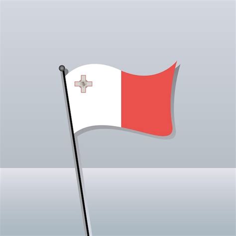 Premium Vector Illustration Of Malta Flag Template