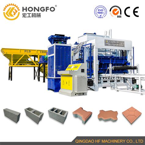 Qt China Fully Automatic Hydraulic Concrete Brick Manufacturing