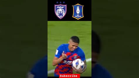 Goal Penalti Bergson Da Silva Jdt Fc Vs Bg Pathum United Fc Youtube