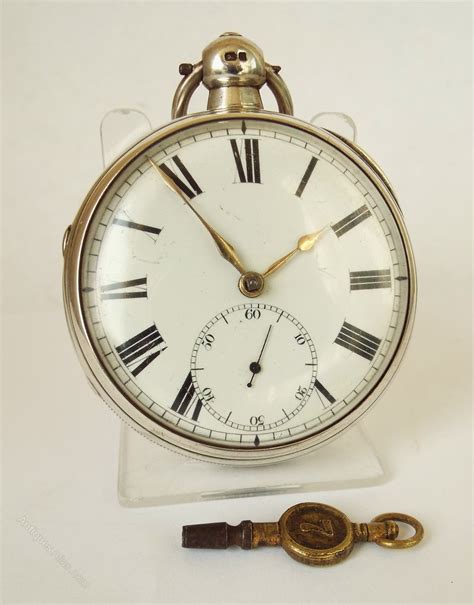 Antiques Atlas 1876 Fusee Silver Pocket Watch Richardson Hamden