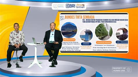 BRI Holds Desa BRILiaN 2024 Program In Collaboration With UNS