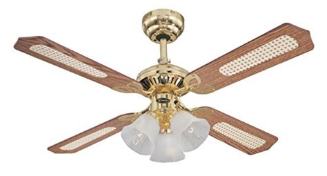 Polished Brass Ceiling Fan Light Kit Westinghouse Portland Trio Ceiling Fan Light White 36