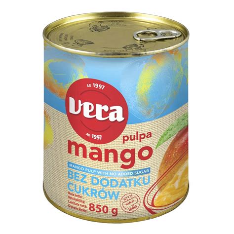 Vera Pulpa Mango Alphonso Bez Cukru G Oficjalne