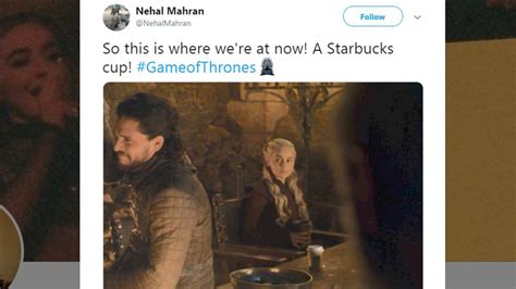 'Game of Thrones' fans spot Starbucks cup in scene - ABC7 Los Angeles