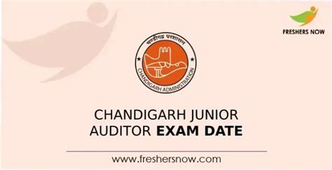 Chandigarh Junior Auditor Exam Date 2023 Announced