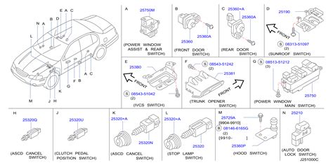 Nissan Maxima Brake Light Switch M A Premier Nissan