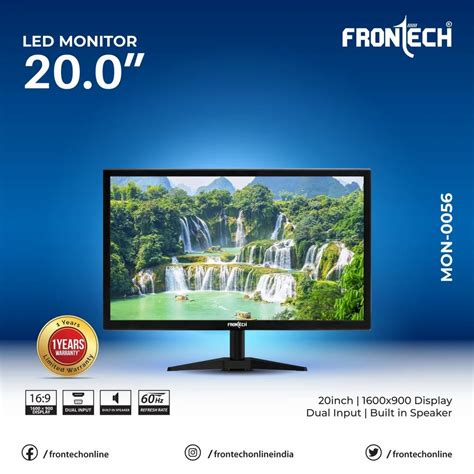 Inch X Frontech Mon Led Monitor Ips At Rs Piece