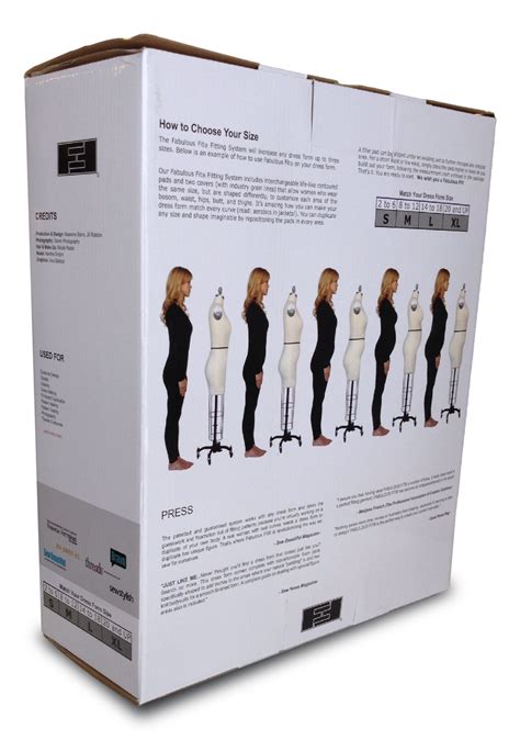 The Ultimate Dress Form Fitting Pad System By Fabulous Fit The Shop Company