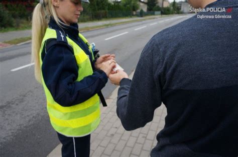 Dąbrowa Górnicza Policjanci dają wybór mandat albo szkolenie z