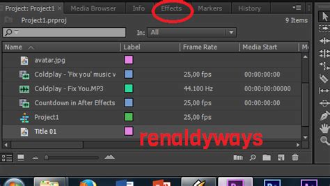 Cari Apa Teknik Dasar Dalam Video Editing Adobe Premiere Pro