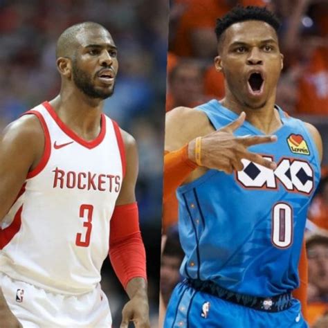 Nba Rockets Just Traded Chris Paul For Russel Westbrook