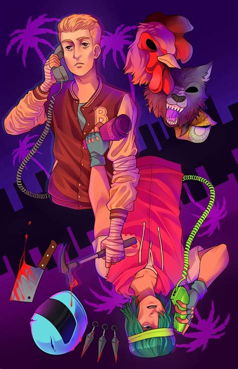 Hotline Miami by KaiTexel | Hotline miami, Miami art, Miami
