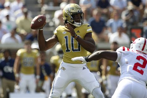 Georgia Tech Quarterback Jeff Sims Enters the Transfer Portal - Sports ...