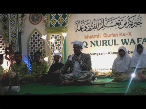 Ikhtibar Santri Doa Khotmil Quran Oleh KH Imam Baghowi Burhan YouTube