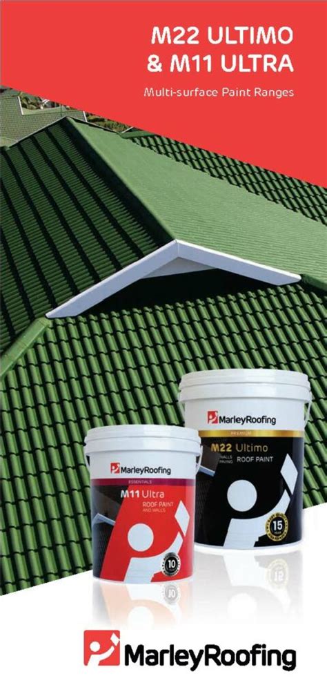 Marley M M Paint Ranges Brochure Marley Roofing