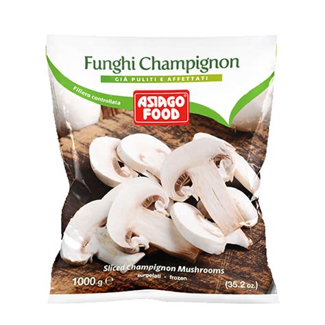 Asiago Food Funghi Champignon Surgelati Kg L Aquila Gel