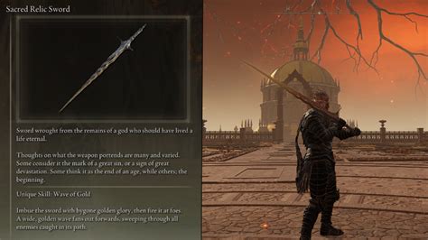 How To Get The Sacred Relic Sword In Elden Ring