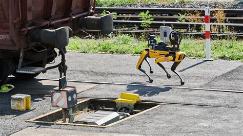 Deutsche Bahn Testet Roboterhund Ammoniak Austritt Auf