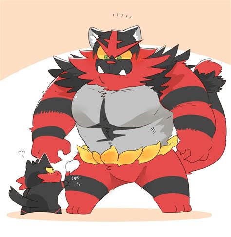 Pin On Incineroar