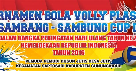 50 Contoh Brosur Turnamen Bola Voli Png Contoh Brosur Terbaik