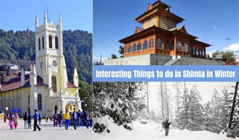 Best Things To Do In Shimla In Winter Images In April