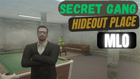 Secret Gang Hideout Place MLO For GTAV FiveM QB Core Server