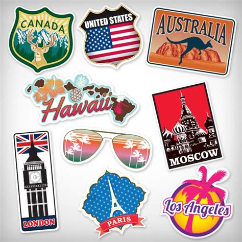 Custom Best Selling Travel Stickers | Satisfaction guaranteed Art