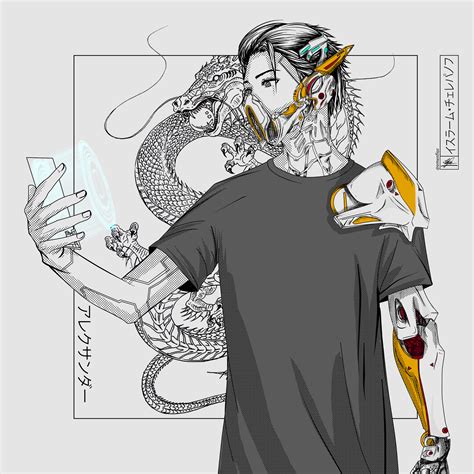 ArtStation - арт в стиле киберпанк