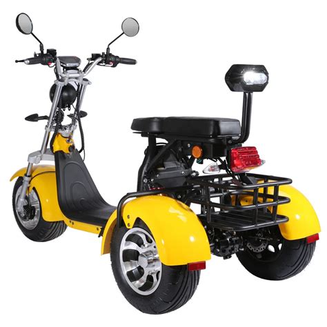 Three Wheels Big Tire Adult Tricycle Citycoco 3 Wheel Electric Scooter