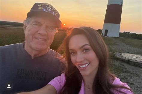 Bill Belichick And 23 Year Old Girlfriend Jordon Hudson Celebrate Fall