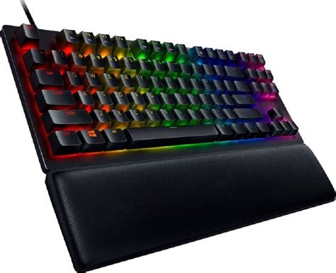 Razer Huntsman V2 Tenkeyless Optical Gaming Keyboard Linear Red RZ03