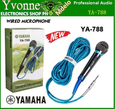 The Yamaha YA 788 Professional Heavy Duty Wired Microphone Fully